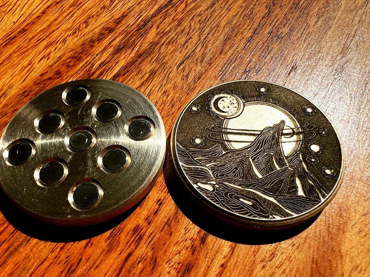 Alien Mountain Haptic Coin