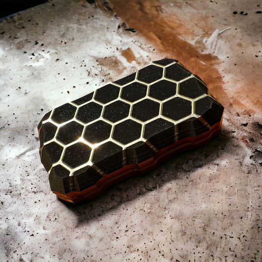 Brass Biscuit V1 - Honeycomb