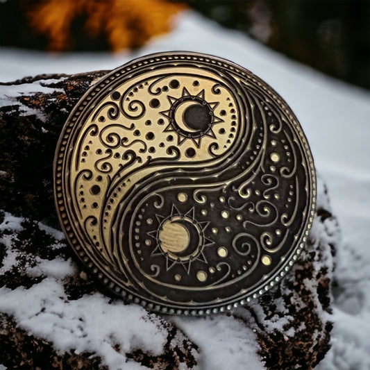 Ying-Yang Haptic Coin