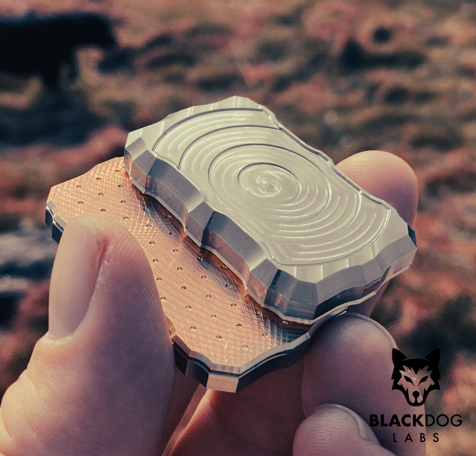 Blackdog Labs Fidget Slider Stainless Steel